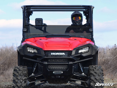 SuperATV Half Front Windshield - Honda Pioneer 1000 - view 2