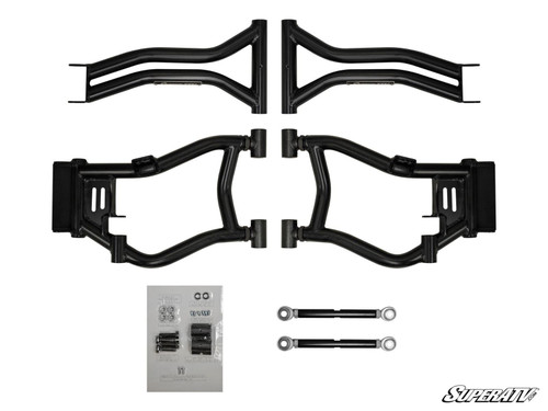 SuperATV High Clearance 1.5 Inch Rear Offset A-Arms - Polaris RZR S 800