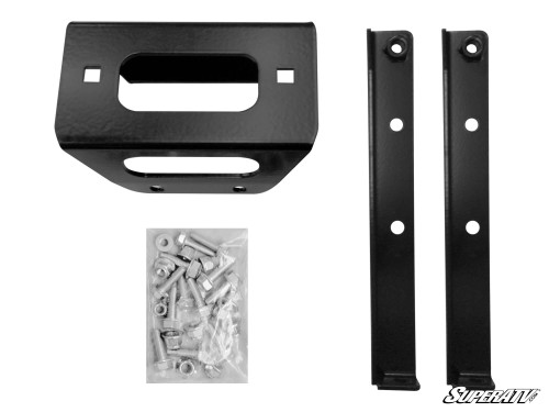 SuperATV Winch Mounting Plate - Polaris RZR 570 800