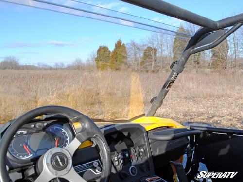 SuperATV Full Front Windshield - Can-Am Commander