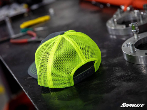 Green and Gray SuperATV Trucker Hat