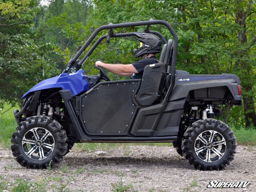 SuperATV Aluminum Half Doors - 2016-18 Yamaha Wolverine
