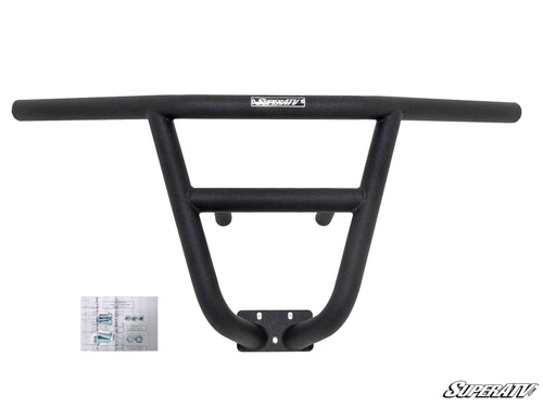 SuperATV Low Profile Front Bumper - 2014-23 Polaris RZR XP 1000