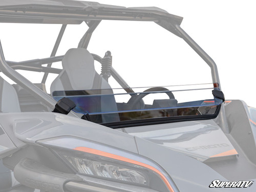 SuperATV Half Front Windshield - CFMOTO ZForce 950