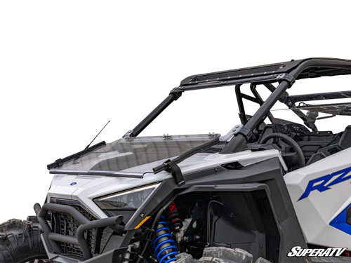SuperATV Flip Down Hard Coated Front Windshield - Polaris RZR PRO XP - view 2