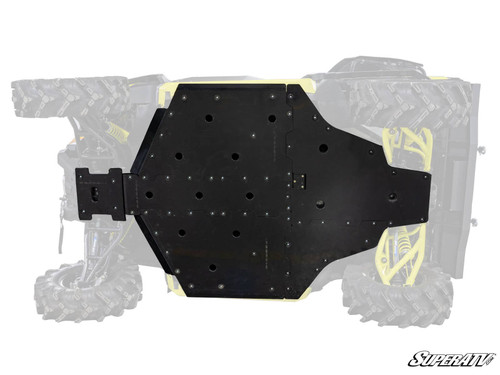 SuperATV UHMW Full Skid Plate - Can-Am Defender