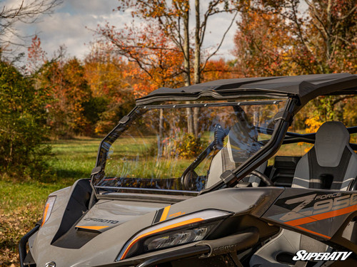 SuperATV Hard Coated Full Front Windshield - CFMOTO ZForce 950 - view 2