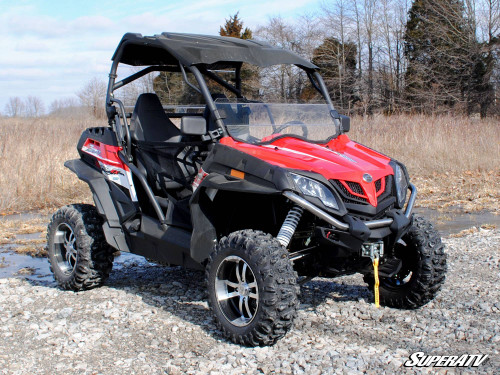 SuperATV Half Front Windshield - CFMOTO ZForce 500 800 1000