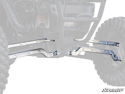 SuperATV High Clearance Billet Aluminum Radius Arms - Polaris RZR XP Turbo S