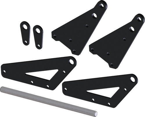 KFI Pro 2.0 Push Tube +6 in. Leveling Kit - 106326