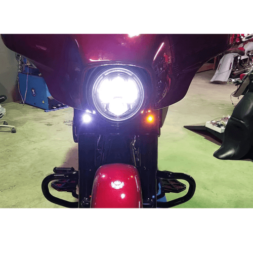 Lightning Bolts Daytime Running Light with Amber Signal (Pair)