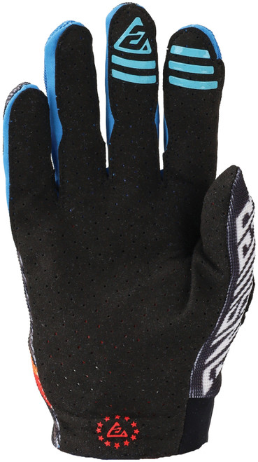 Answer Youth 25 Aerlite Drip Gloves - Black White & Rainbow - view 2
