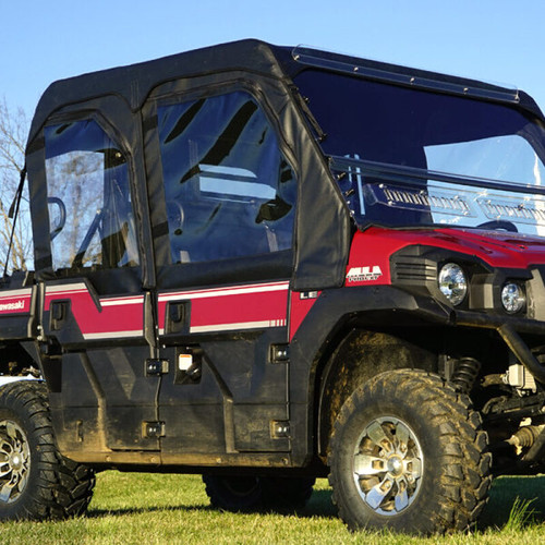 Seizmik 15+ Kawasaki Mule PRO-DXT/FXT Soft Upper Door Kit - 51-20989 - view 2