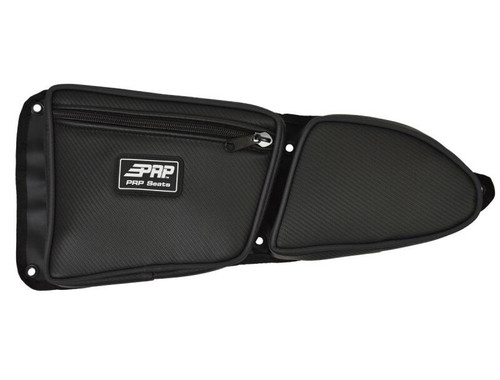 PRP Polaris RZR Front Door Bag with Knee Pad (Driver Side)- Black - E36-210
