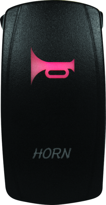 DragonFire Racing Lighted Switch Horn On/Off Red - 521372