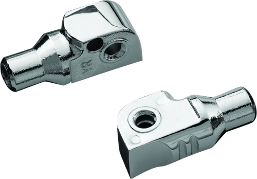 Kuryakyn Tapered Peg Adapter Yamaha Rear Chrome - 8811