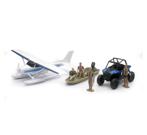 New Ray Toys Polaris RZR XP 1000 & Float Plane Set - SS-05716