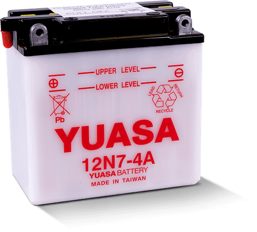 Yuasa 12N7-4A Conventional 12-Volt Battery - YUAM2274A - view 2
