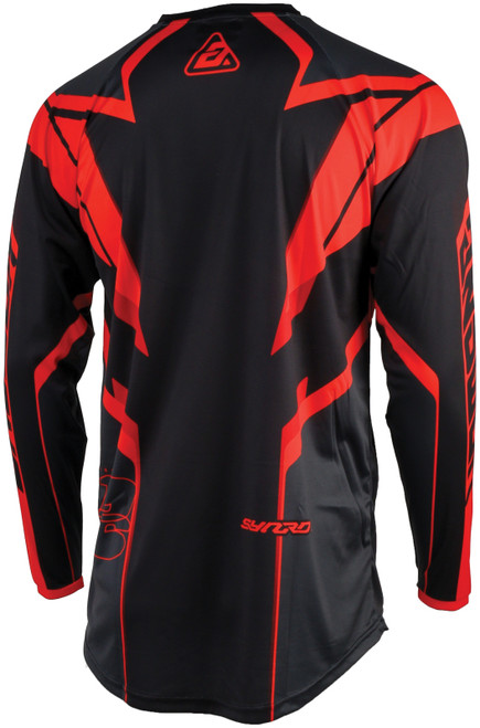 Answer Youth 25 Syncron Envenom Jersey - Red & Black