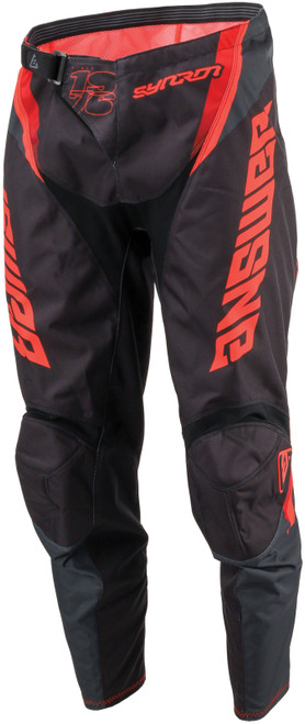 Answer Youth 25 Syncron Envenom Pants - Red & Black - view 2