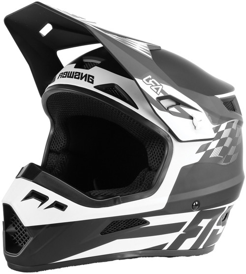 Answer Youth AR1 Sweep Helmet - Black & White