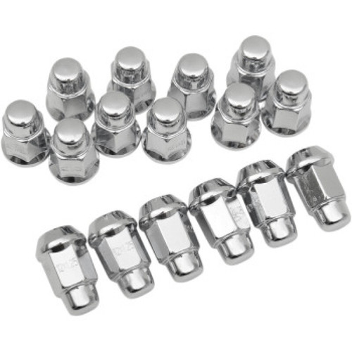 ITP Lug Nuts (Box) - 12x1.25 60 Deg Taper - Chrome - ALUG19BX