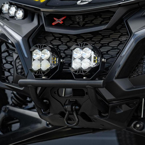 Baja Designs 2024+ Can-Am Maverick R LP4 Push Bar Bumper Kit - Clear - 448220 Photo - Primary