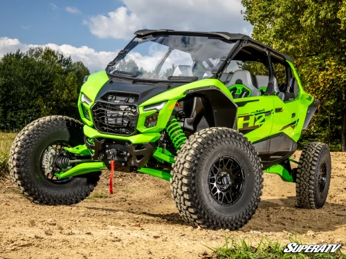 SuperATV Vented Front Windshield - Kawasaki Teryx H2 - view 2