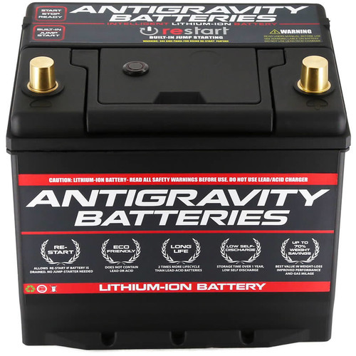 Antigravity Group 24R Lithium Car Battery with Re-Start - AG-24R-60-RS
