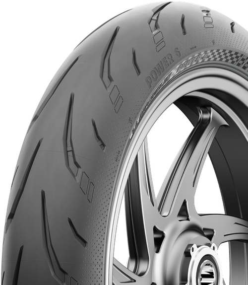 MICHELIN TIRE POWER 6 FRONT 110/70ZR17 54W RADIAL TL - view 2