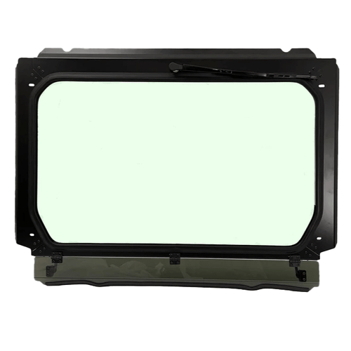 UTVZILLA Vented Glass Front Windshield with Wiper - 2020-24 Polaris RZR Pro R Pro XP Turbo R
