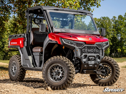 SuperATV Flip Up Glass Front Windshield - CFMOTO UForce U10 Pro - view 2