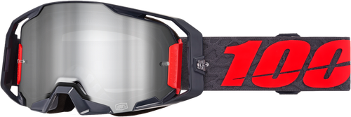 100-PERCENT ARMATIC GOGGLE TURO MIRROR SILVER LENS