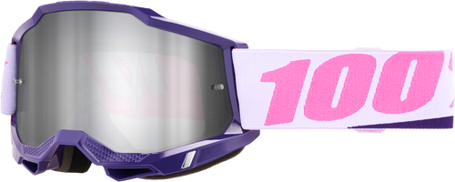 100-PERCENT ACCURI 2 GOGGLE YUMIKO MIRROR SILVER LENS