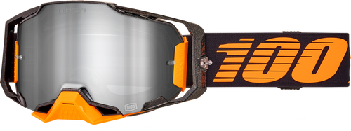 100-PERCENT ARMEGA HIPER GOGGLE ACOSTA MIRROR SILVER LENS