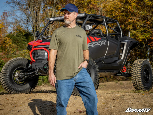 Assault Industries Black and Olive T-Shirt