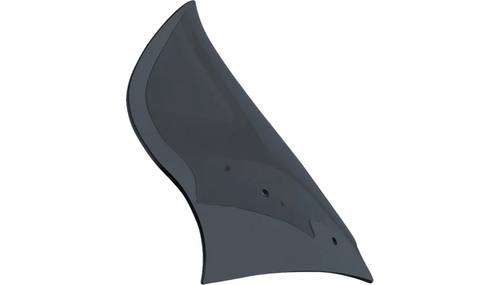 Flare™ Windshield - 12" - Dark Smoke - FLTRX