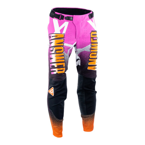 Answer 26 LE Elite Chaos Artifacts Pants 50 Years - Purple Black & Orange