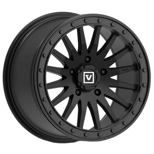 Valor V06 Satin Black Beadlock Wheel - 15x8 5/114.3 +40mm