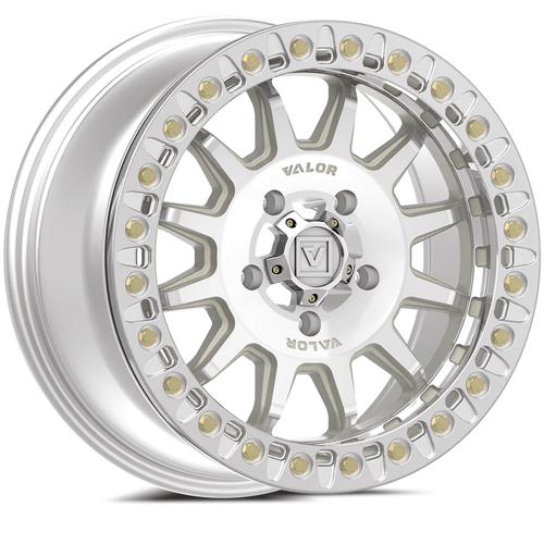 Valor V09 Raw Machined Beadlock Wheel - 15x10 - view 2