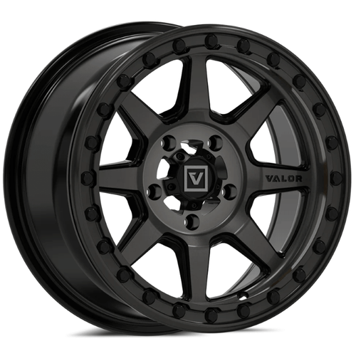Valor V13 Dark Tint Beadlock Wheel - 15x7