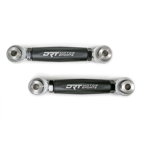 DRT Rear Billet Aluminum Barrel Adjustable Sway Bar Link Kit - Can-Am Maverick X3
