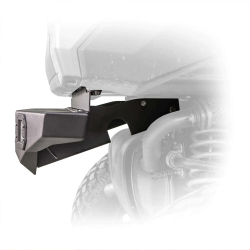 DRT Winch Rear Bumper with LED Light - 2019-24 Polaris Ranger XP 1000