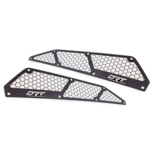 DRT Black & Raw Air Intake Vent Cover Set - Kawaski Teryx KRX 1000