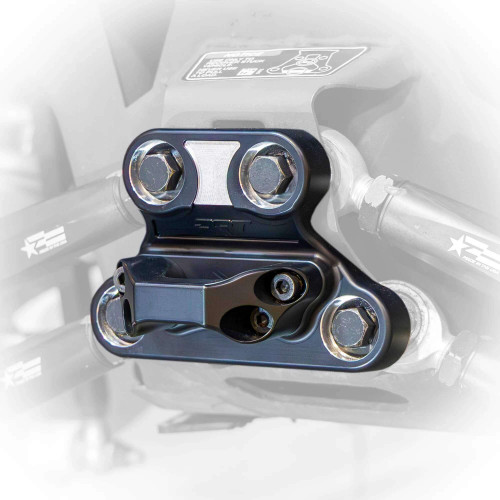 DRT Billet Aluminum 2 pc Radius Rod Plate - Can-Am Maverick R