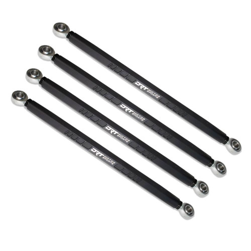 DRT Hex Bar Radius Rod Kit - 2014-23 Polaris RZR XP 1000 Turbo