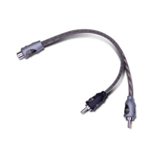 Rockford Fosgate Twisted Pair Y-Adapter 1 Female To 2 Male