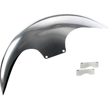 Bagger Nation Super-Lite Cafe Front Fender for 21 Inch Wheels - Harley-Davidson - view 2