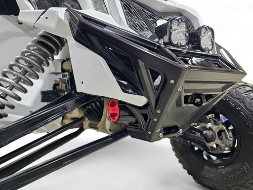 Elektric Offroad 2017+ Can Am X3 Maverick Billet Front Winch Bumper Anodized Black - view 2