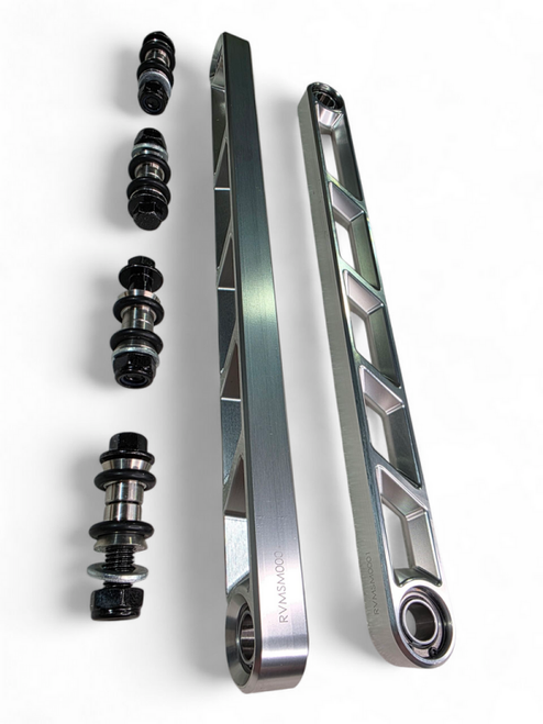Elektric Offroad 2024+ Can Am Maverick R Rear Sway Bar Links Anodized Clear - view 2